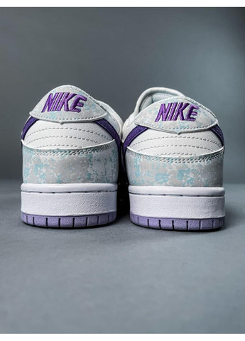 КРОСІВКИ ЖІНОЧІ NIKE DUNK DUNK LOW PURPLE PULSE НАЙК СБ ДАНК No Brand білі демісезони (367177014)
