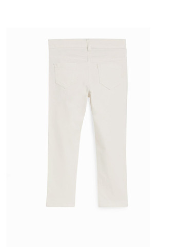 Белые летние джинсы skinny C&A