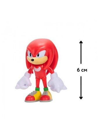 Ігрова фігурка з артикуляцією Класичний Наклз 6 cm Sonic the Hedgehog (290110943)