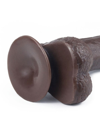 Фалоімітатор Sliding-Skin Dual Layer Dong 7 460 Black - CherryLove Lovetoy (329152891)