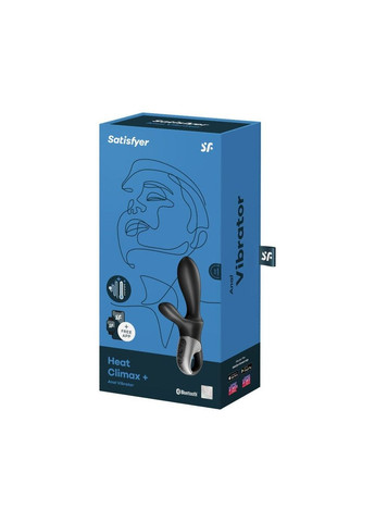 Універсальний смарт-вібратор з підігрівом Heat Climax + - CherryLove Satisfyer (332209540)