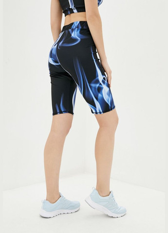 Спортивные шорты велосипедки с принтом "Дым" размер L дайвинг 4PROFI (304425821)