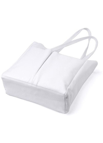 Сумка шоппер женская из натуральной кожи на плечо средняя Белый 39097 Shvigel (353302634)