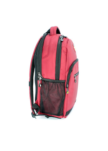Міський рюкзак повсякденний 30 л, два відділи, дві кишені, бічні кишені, розмір: 50*33*19 см, бордовий JU XILONG (286421530)