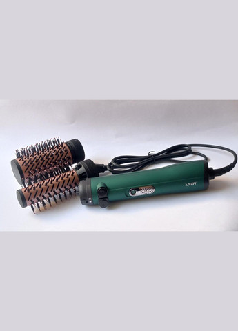 Фен щітка для волосся 2в1 V-498 Green 1200 Вт VGR (301941433)