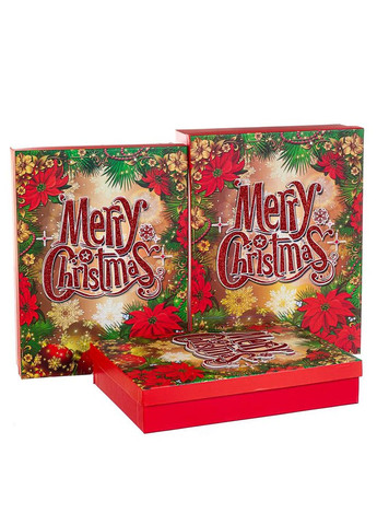 Набор из 3 коробок Праздничный 39х30х11 No Brand (365758829)