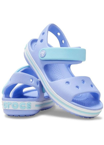 Голубые повседневные сандалии kids crocband sandal moon jelly р.8-25-16см Crocs