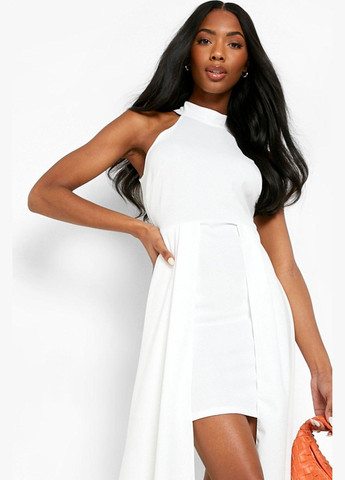 Білий сукня Boohoo