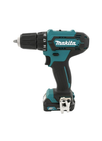 Шуруповерт аккумуляторный DF333DWAE с фонарем ML106 (30 Нм, 0.8-10 мм, CXT) Makita (323135629)