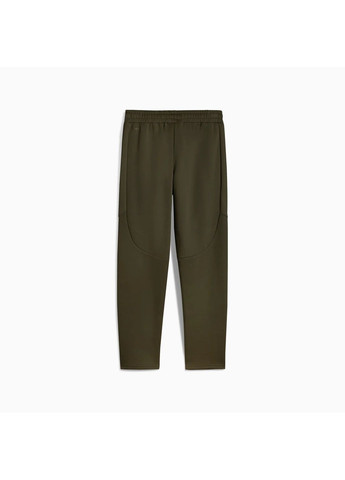 Оливковые демисезонные брюки Puma