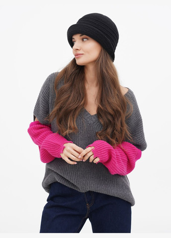 Жіночий капелюх "Беатріс", сірий — витонченість і стиль поза часом VECONS Шляпка (319836293)