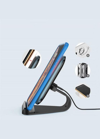 Бездротовий зарядний пристрій Wireless Stand 10W Blue (CW-CHW30Q-BL) Colorway (336958717)