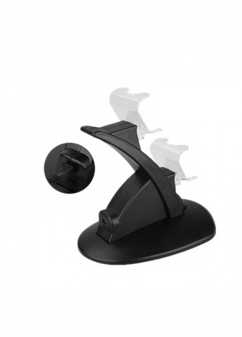 Подвійна зарядна станція Dual USB Charging Stand для геймпадів PlayStation (PS4 / PS4 Slim / PS4 Pro) No Brand (330778989)