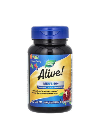 Men's 50+ Complete Multivitamin - 50 tabs Nature's Way (369397807)