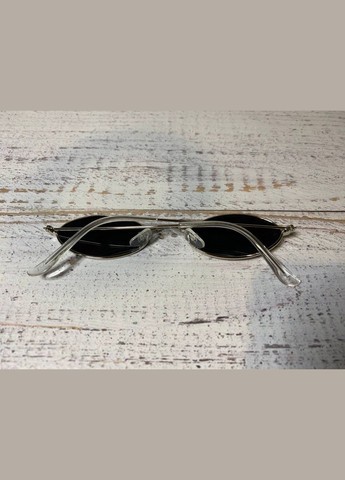 Очки имиджевые солнцезащитные овальные зеркальные унисекс LIGHT (315889479)