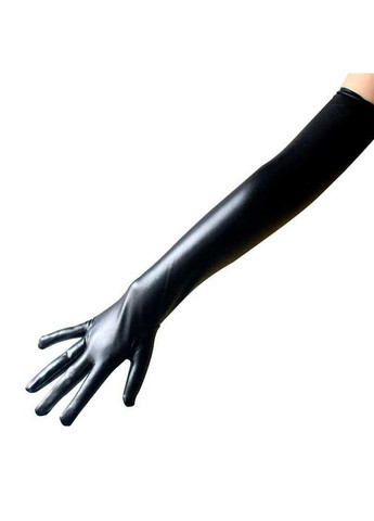 Матовые виниловые перчатки S/M Черный K000749 No Brand (366887838)