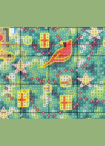 Набір для вишивання за нанесеною на канву схемою "Greet CHristvas".AIDA 14CT printed, 33*28 см Joy Sunday (313614314)