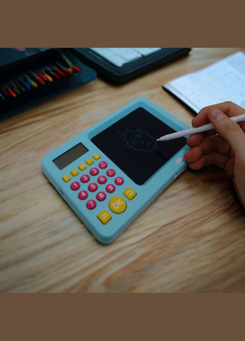 Интерактивный калькулятор с планшетом для рисования (укр) MIC (292252547)