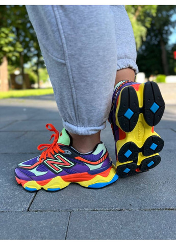КРОСІВКИ ЖІНОЧІ NEW BALANCE 9060 «PRISM PURPLE» MULTICOLOR НЬЮ БЕЛАНС 9060 No Brand комбіновані демісезони (368867715)