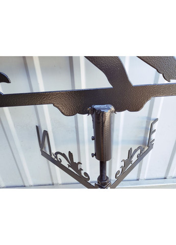 Флюгер на будинок Пес лабрадор, флюгер на дах з металу 3 мм. No Brand (368896634)