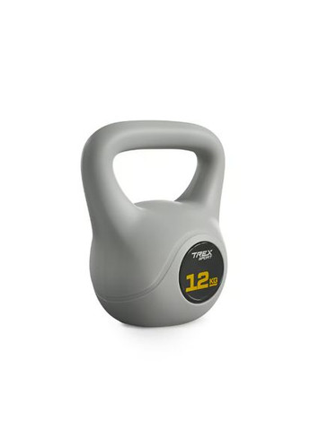 Гиря виниловая 12кг TX-012CKB серый TREX Sport (323136224)