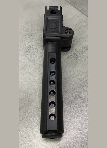 Труба складана для прикладу АК, TACTICAL (DLG-147-black), Mil Spec Чорна, трубний складаний адаптер DLG Tactical (362601294)