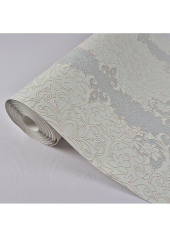 Шпалери вініл на флізеліні 0.53 × 10.05 м 57109, молочно-сірі для спальні, вітальні, коридору MARBURG (368895842)