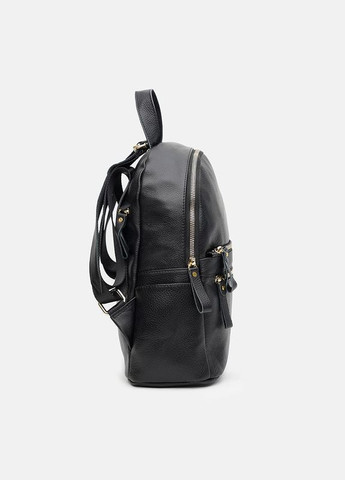 Женский кожаный рюкзак k1s005-black Borsa Leather (322189976)