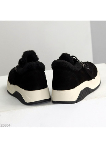 Утеплені кросівки No Brand чорні зими (367185223)