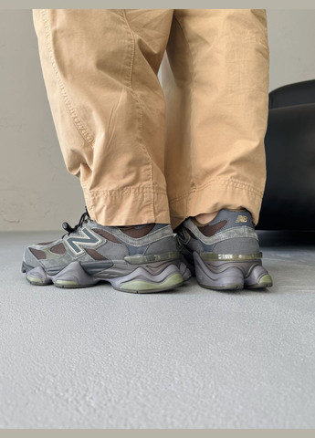 Темно-сірі Осінні кросівки чоловічі і жіночі new balance 9060 dark grey | нью беланс 9060 темно сірі No Brand