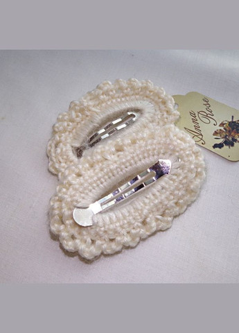 Шпилька тик так ручної роботи "Молочний ажур" No Brand (349843174)