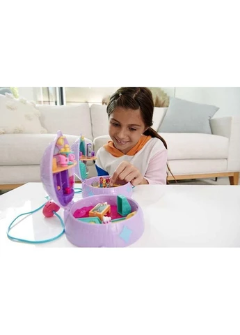 Ігровий набір Поллі Покет Polly Pocket Double Play Skating Диско-чохол для роликових ковзанів Mattel (386389153)