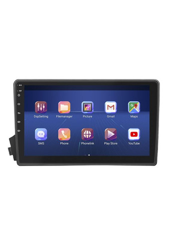 Штатная магнитола для SsangYong Kyron I 2005-2007 экран 9" 4/64Gb 4G Wi-Fi GPS Top 1шт Lesko (336193429)