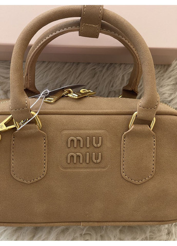 Сумка жіноча Arcadie Matelassé світло-коричневий крос боді No Brand (369935631)