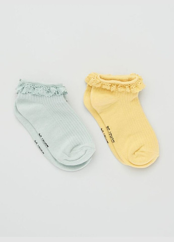 Блакитні шкарпетки,блакитний-жовтий, Kiabi (337473881)