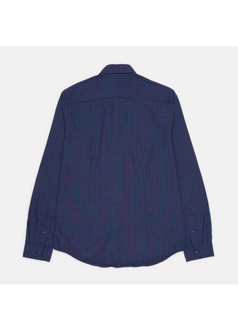 Темно-синяя кэжуал рубашка однотонная C&A