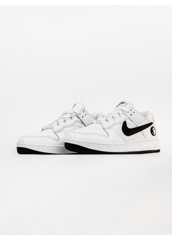 Білі Зимовий кросівки чоловічі nike air force 1 low in yan white termo найк аір форс 1 преміум No Brand