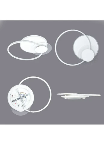 Керована світлодіодна люстра ORLANDO 66W 3R SMART-555x58-WHITE-220-IP20 No Brand (398902618)