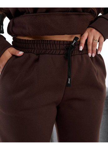 Жіночий теплий спортивний костюм з жилеткою No Brand (357075840)