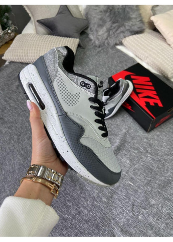 КРОСІВКИ ЖІНОЧІ NIKE AIR MAX 1 SE WOLF GREY НАЙК АІР МАКС No Brand сірі демісезони (367166919)