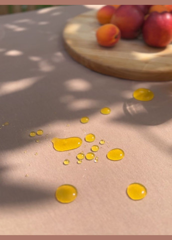 Водоотталкивающая Скатерть " Ореховый однотон" 120х100 см (+ 2 салфетки 30х40) No Brand (317275391)