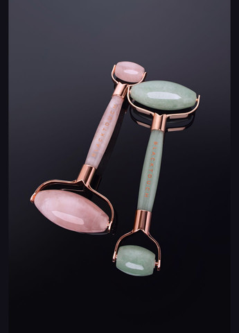 Подарочный набор Роллер из розового кварца + Гиалуроновая сыворотка, 30 мл BlackTouch (297714617)