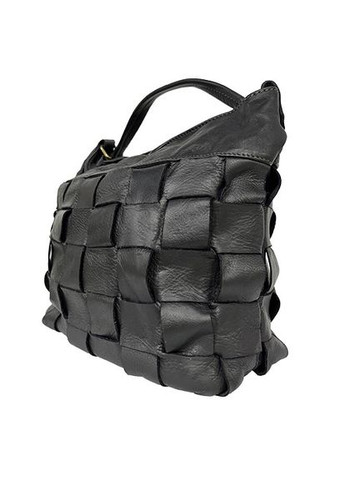 Сумка женская итальянская из натуральной кожи черная 6828801619 Felicita (336377632)