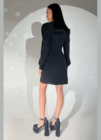 Черное праздничный, коктейльное, вечернее платье Liton