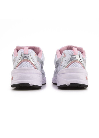 Рожеві Осінні кросівки чоловічі new balance 530 pink white silver нью беланс 530 No Brand