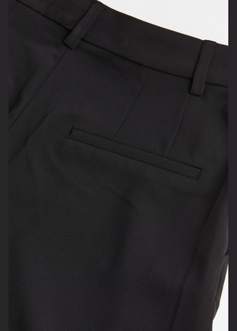 Черные повседневный демисезонные брюки H&M