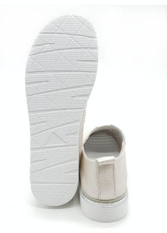 Бежевые женские слипоны бежевые кожаные as-15-2 23 см (р) All Shoes