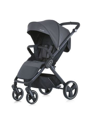 Коляска детская DYNAMIC PRO Charcoal прогулочная с чехлом дождевиком и москитной сеткой Серая (ME 1053-3) El Camino (334338190)