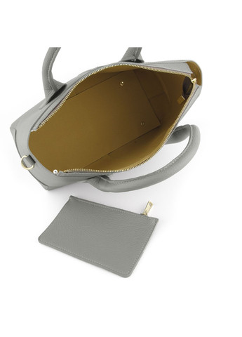 Сумка шопер жіноча шкіряна 03702 сіра Virginia Conti (325221940)