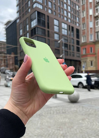 Чехол для iPhone 11 Pro зеленый Mint Gum Silicone Case силикон кейс No Brand (289754214)